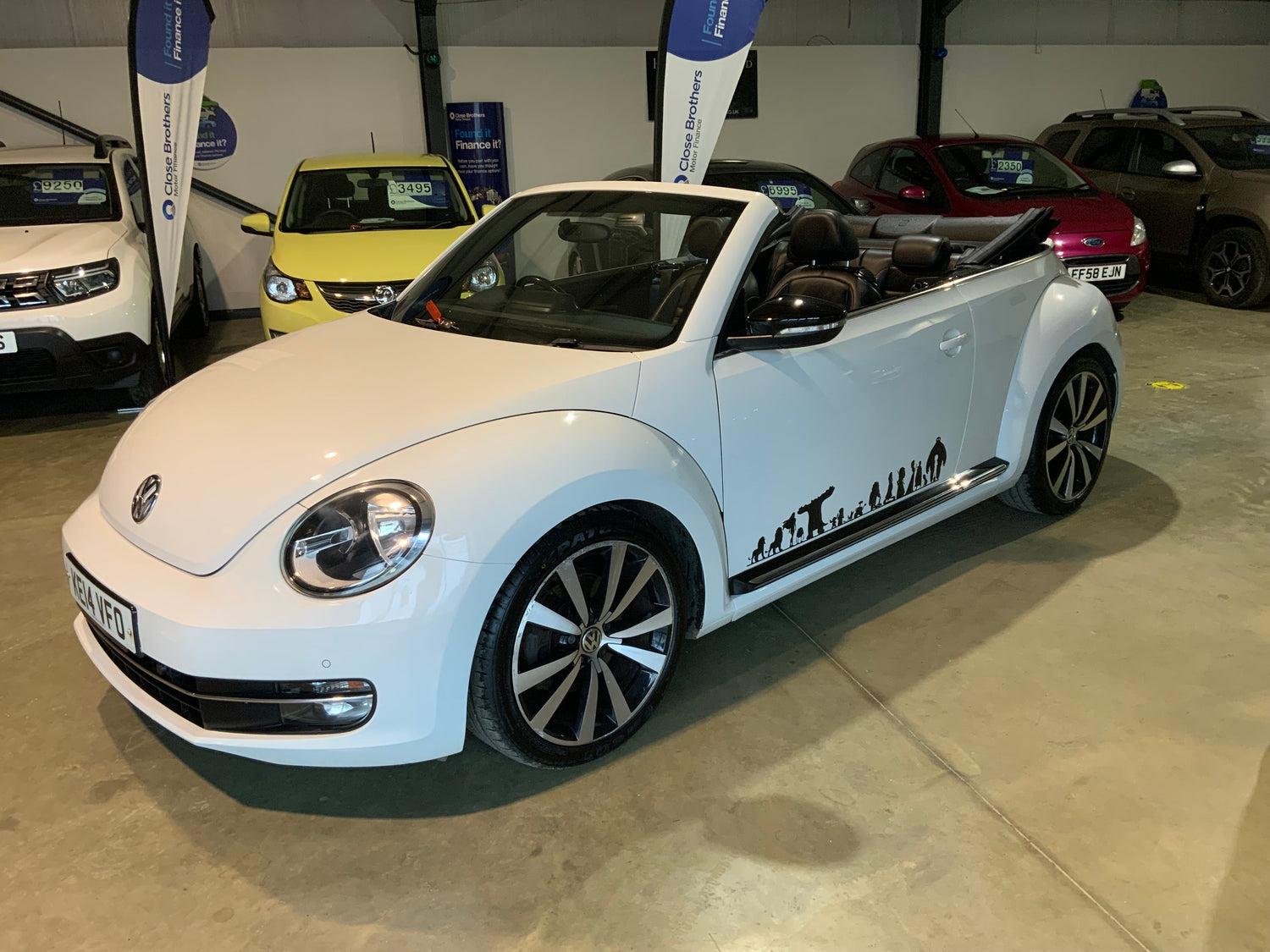 Volkswagen Beetle convertible 1.4L petrol