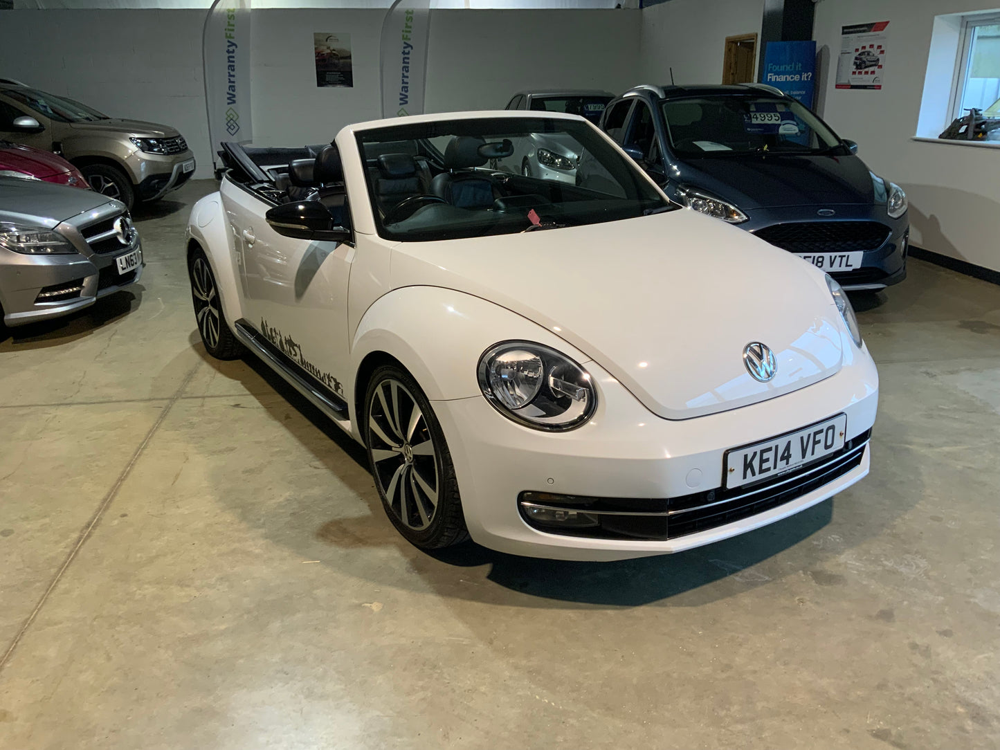 Volkswagen Beetle convertible 1.4L petrol