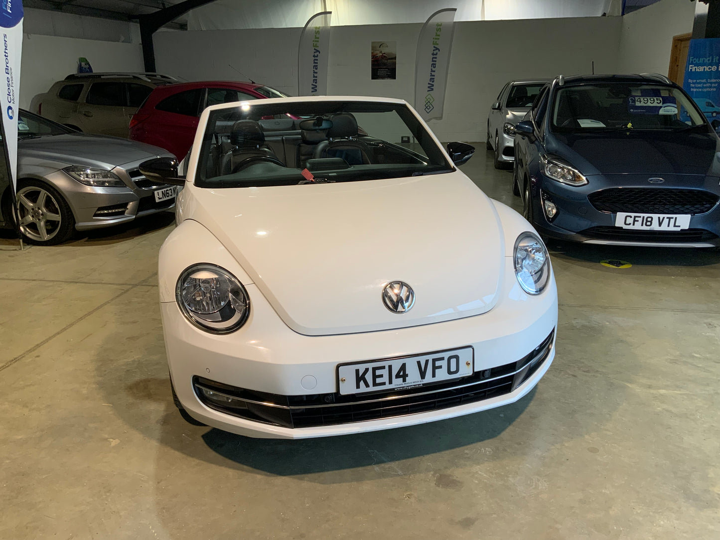 Volkswagen Beetle convertible 1.4L petrol