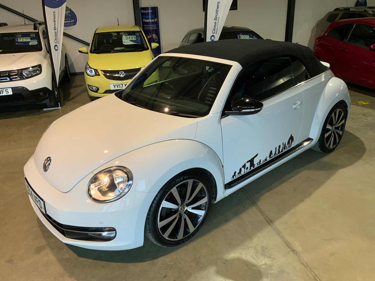 Volkswagen Beetle convertible 1.4L petrol