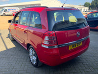 Vauxhall Zafira 1.8L petrol exclusive mpv 7 seater