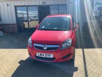 Vauxhall Zafira 1.8L petrol exclusive mpv 7 seater