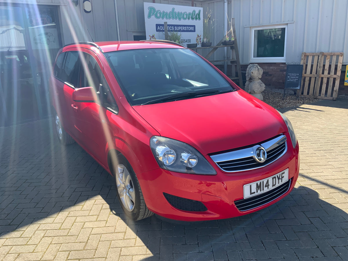 Vauxhall Zafira 1.8L petrol exclusive mpv 7 seater