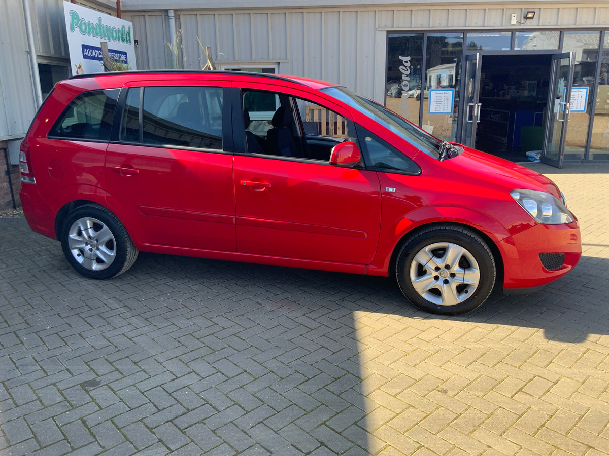 Vauxhall Zafira 1.8L petrol exclusive mpv 7 seater